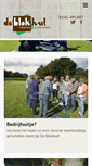 Mobile Screenshot of de-blokhut.nl