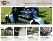 Tablet Screenshot of de-blokhut.nl